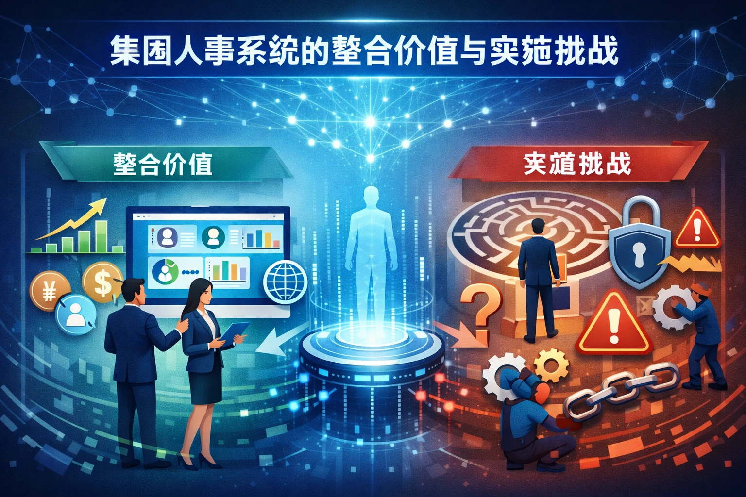 集团人事系统的整合价值与实施挑战