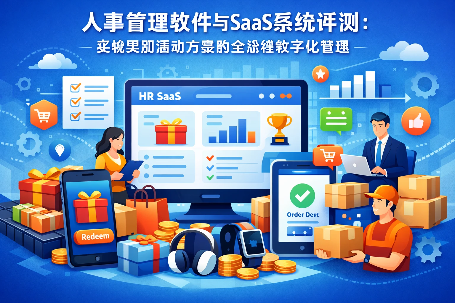 人事管理软件与SaaS系统评测：实物奖励活动方案的全流程数字化管理