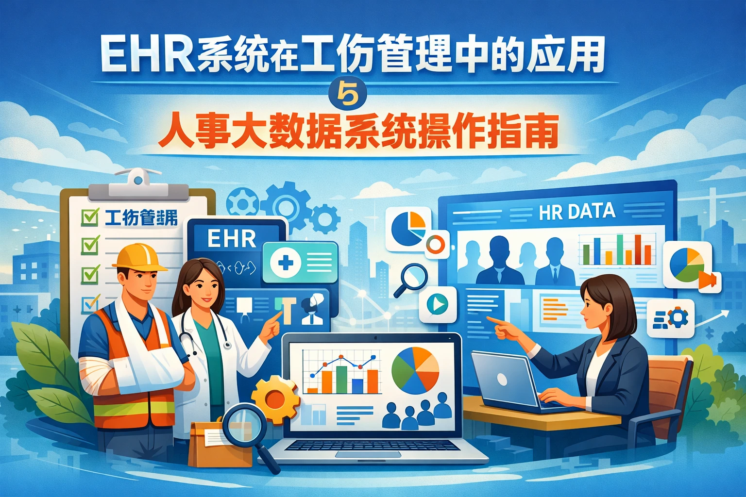 EHR系统在工伤管理中的应用与人事大数据系统操作指南