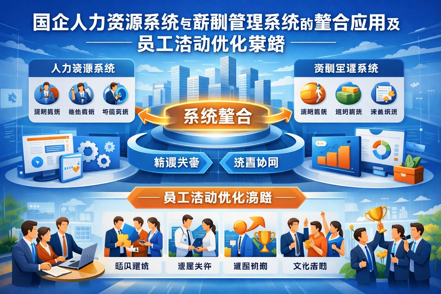 国企人力资源系统与薪酬管理系统的整合应用及员工活动优化策略
