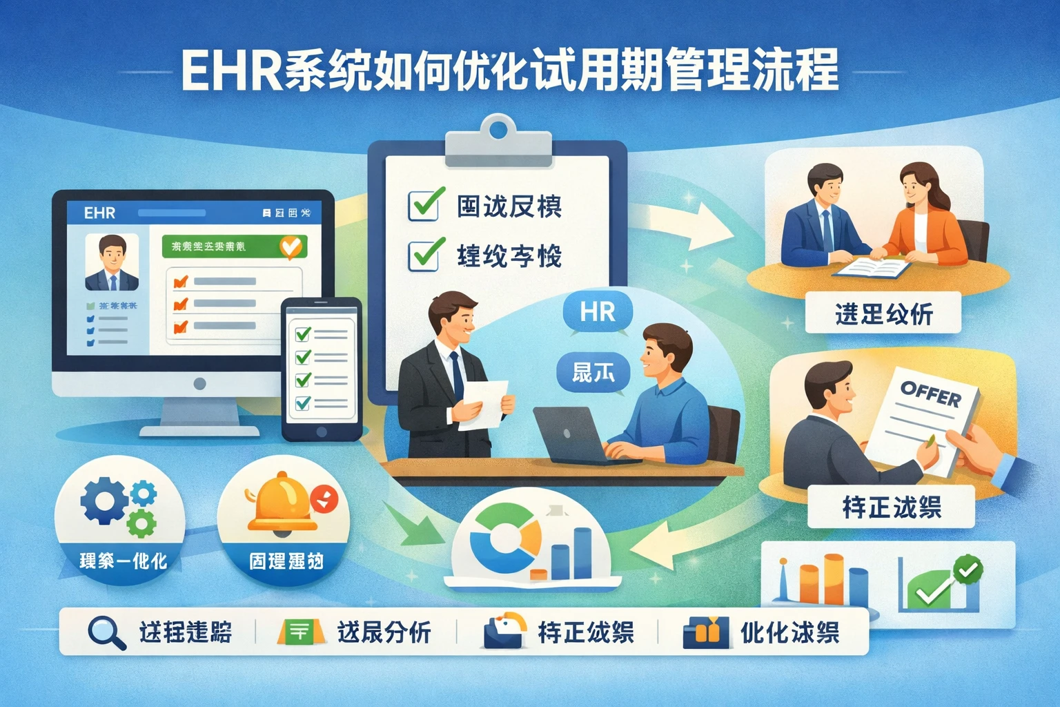 EHR系统如何优化试用期管理流程