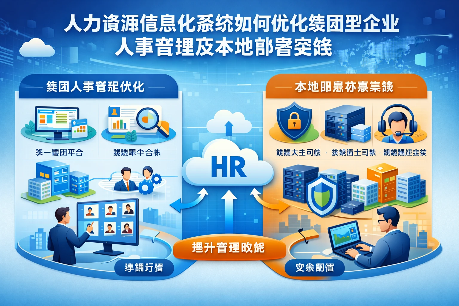 人力资源信息化系统如何优化集团型企业人事管理及本地部署实践