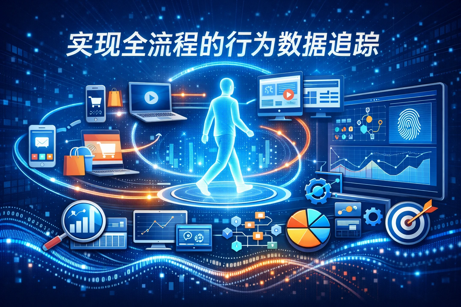 实现全流程的行为数据追踪