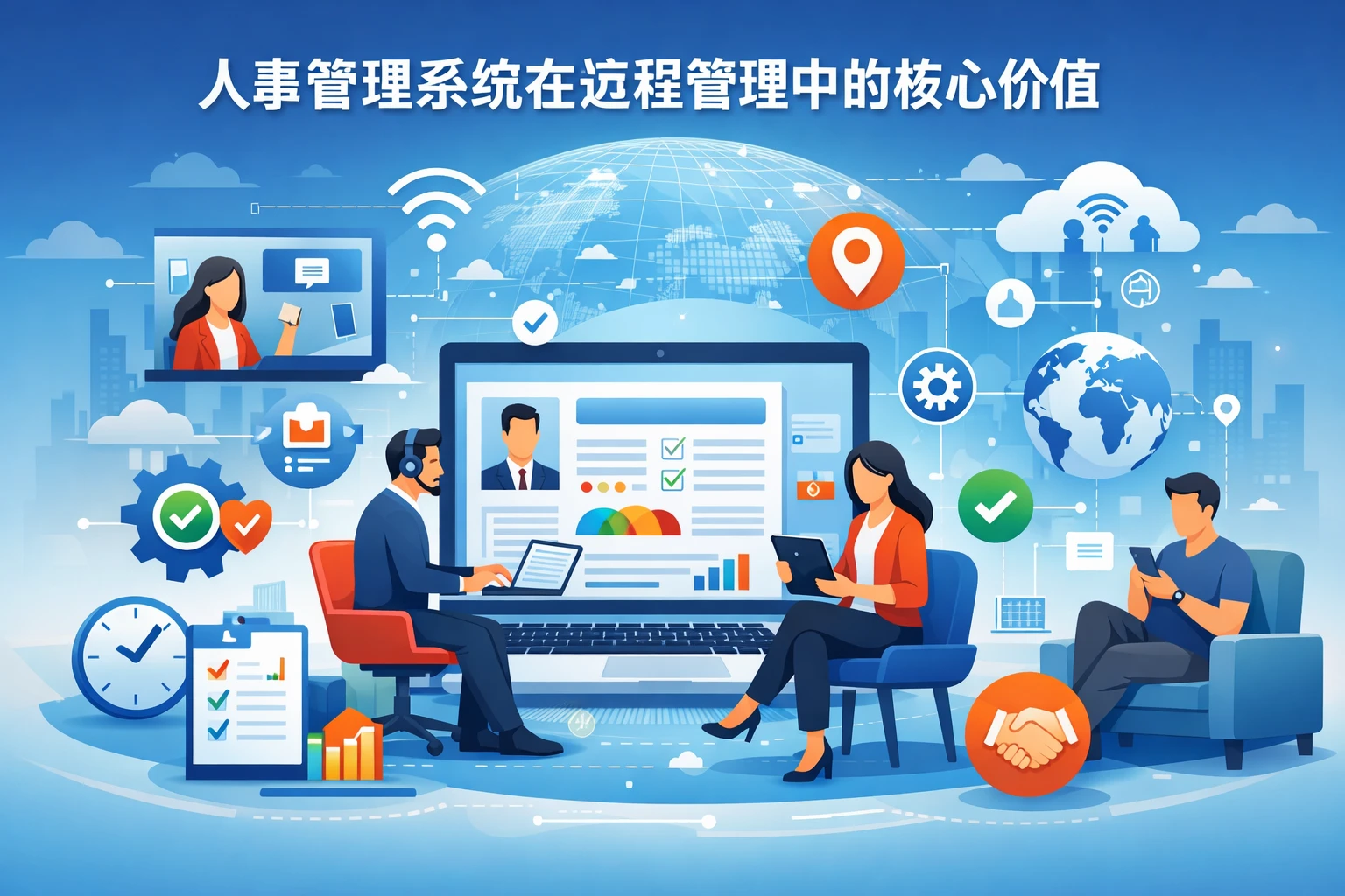 人事管理系统在远程管理中的核心价值