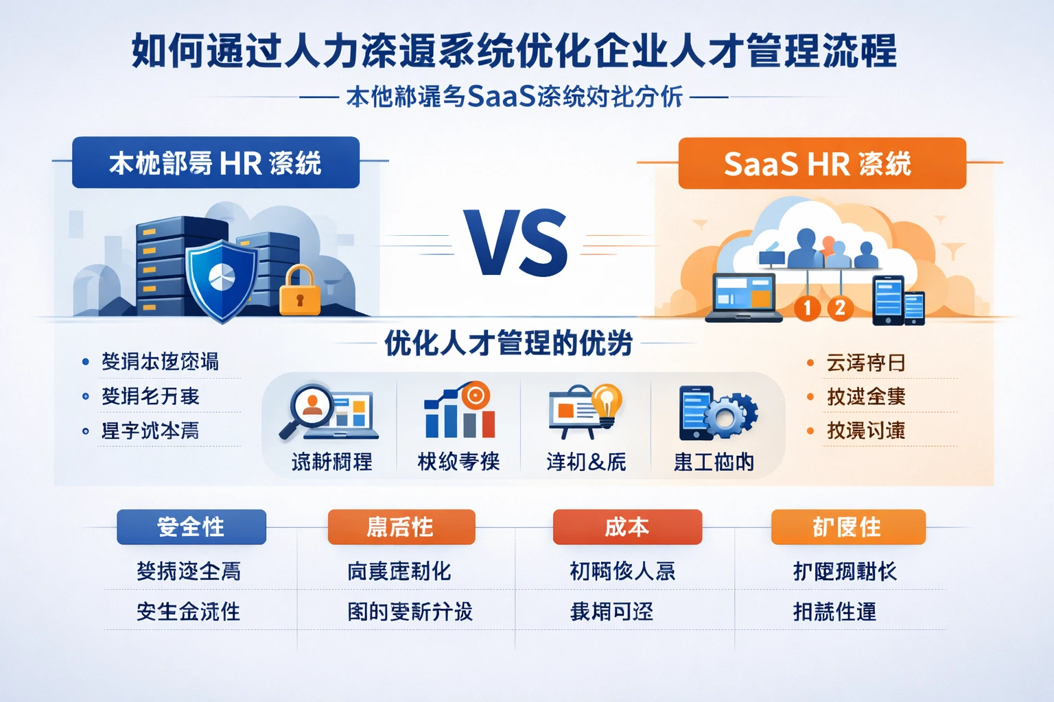 如何通过人力资源系统优化企业人才管理流程——本地部署与SaaS系统对比分析