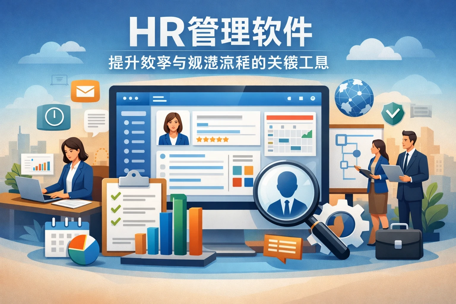 HR管理软件：提升效率与规范流程的关键工具