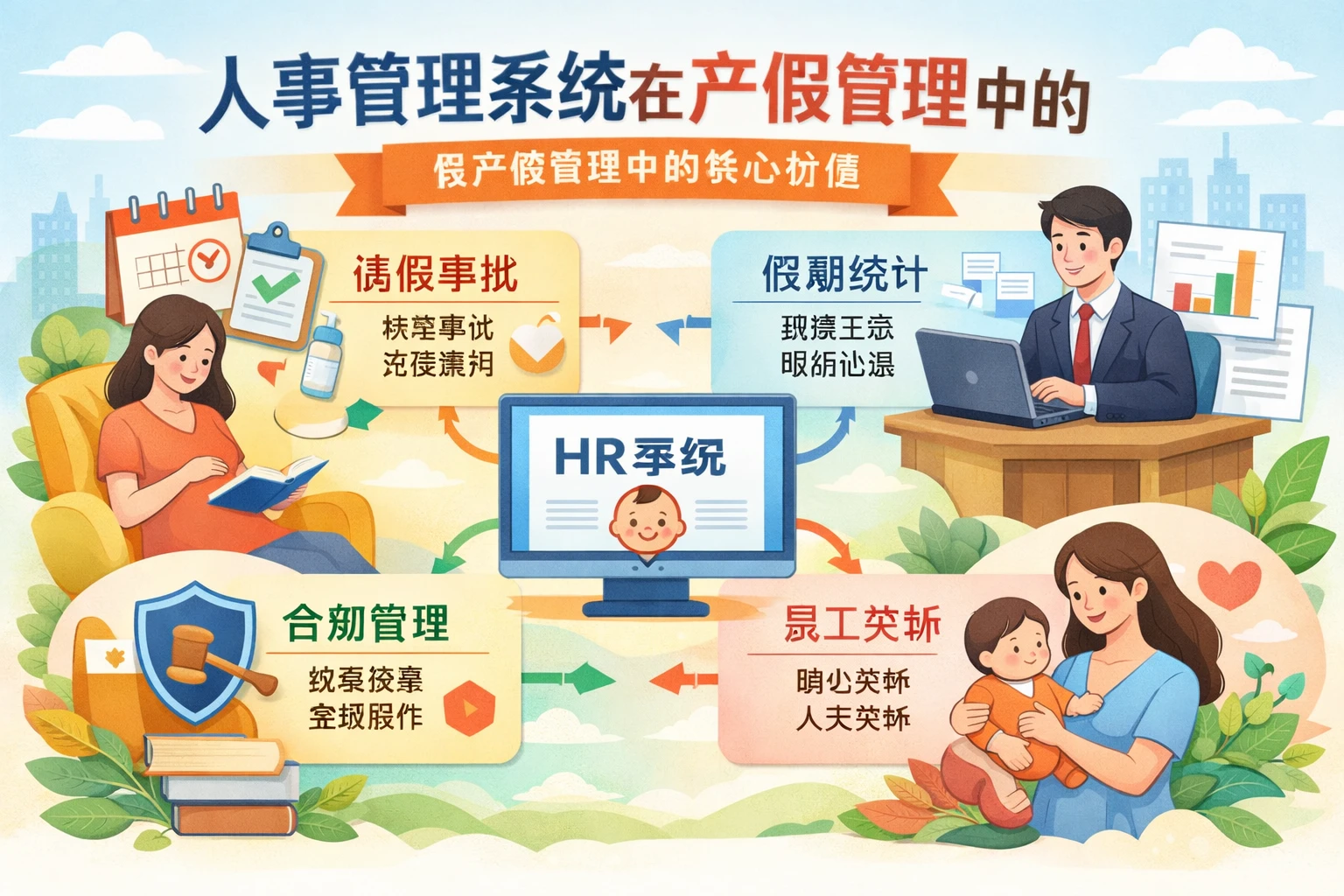 人事管理系统在产假管理中的核心价值