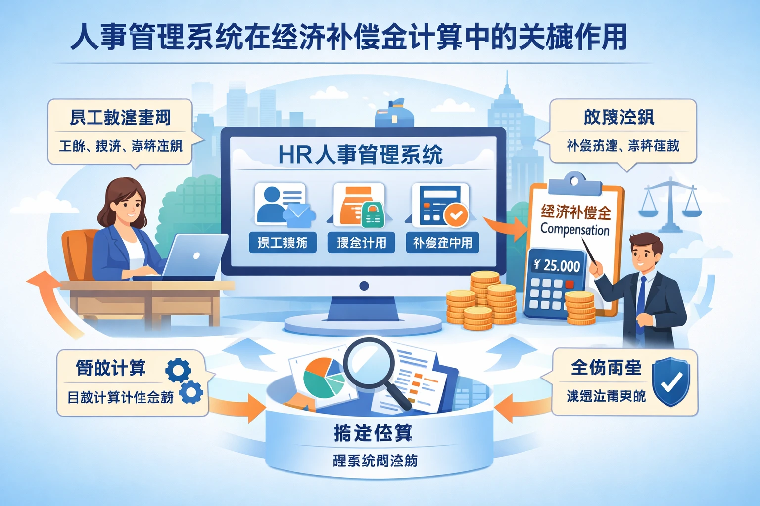 人事管理系统在经济补偿金计算中的关键作用