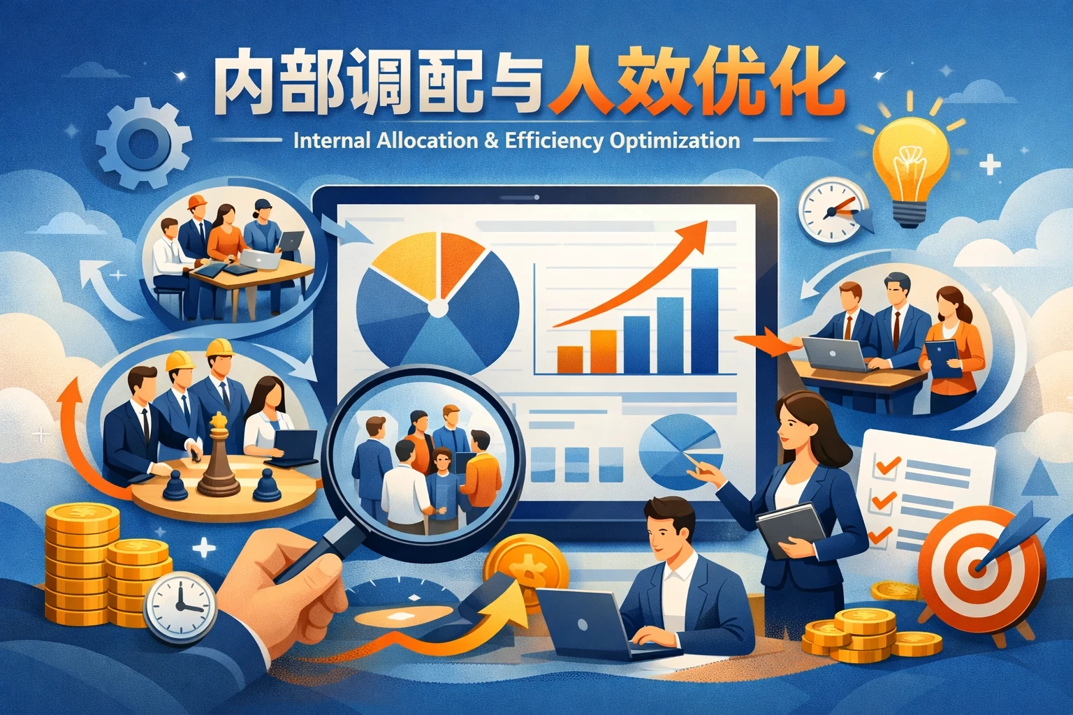 内部调配与人效优化
