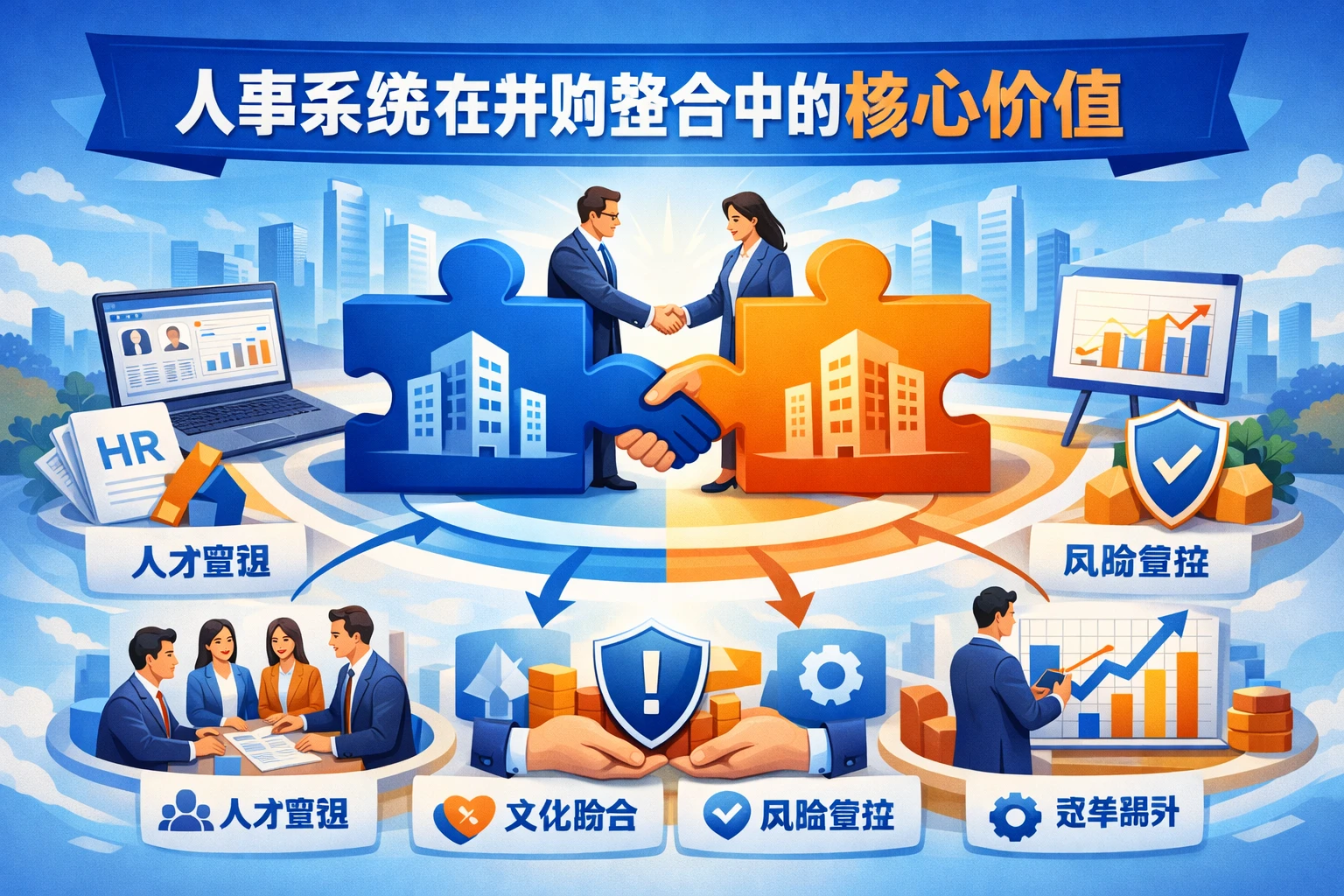 人事系统在并购整合中的核心价值