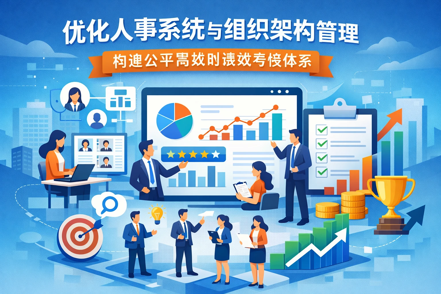 优化人事系统与组织架构管理系统，构建公平高效的绩效考核体系