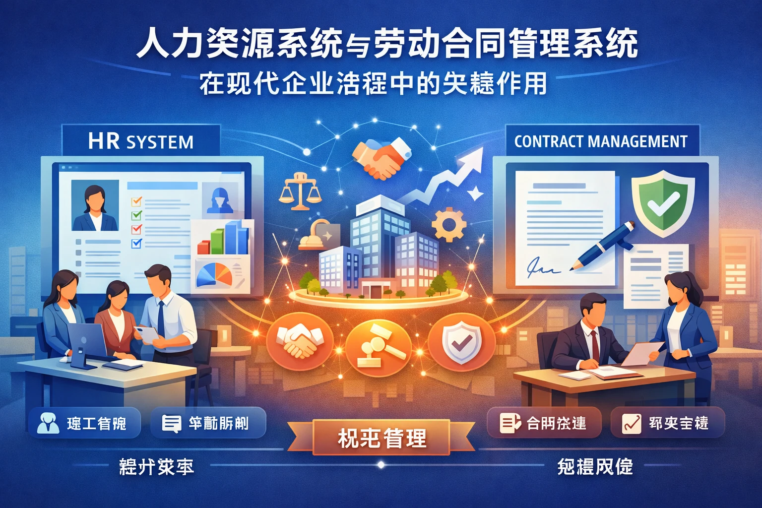 人力资源系统与劳动合同管理系统在现代企业治理中的关键作用