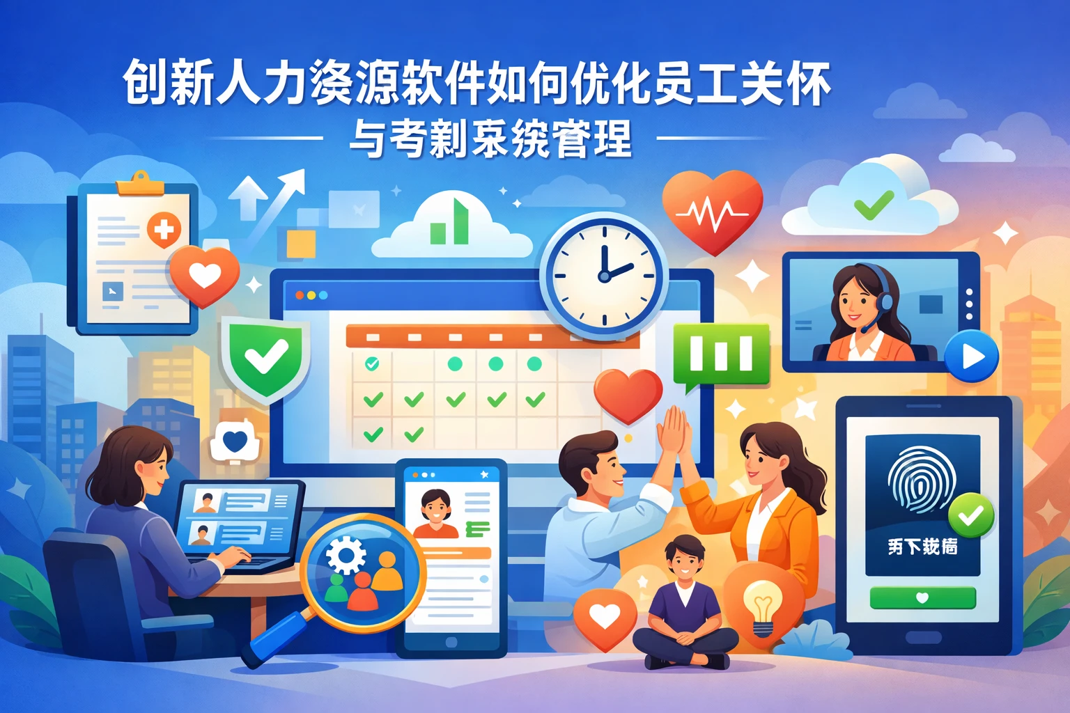 创新人力资源软件如何优化员工关怀与考勤系统管理