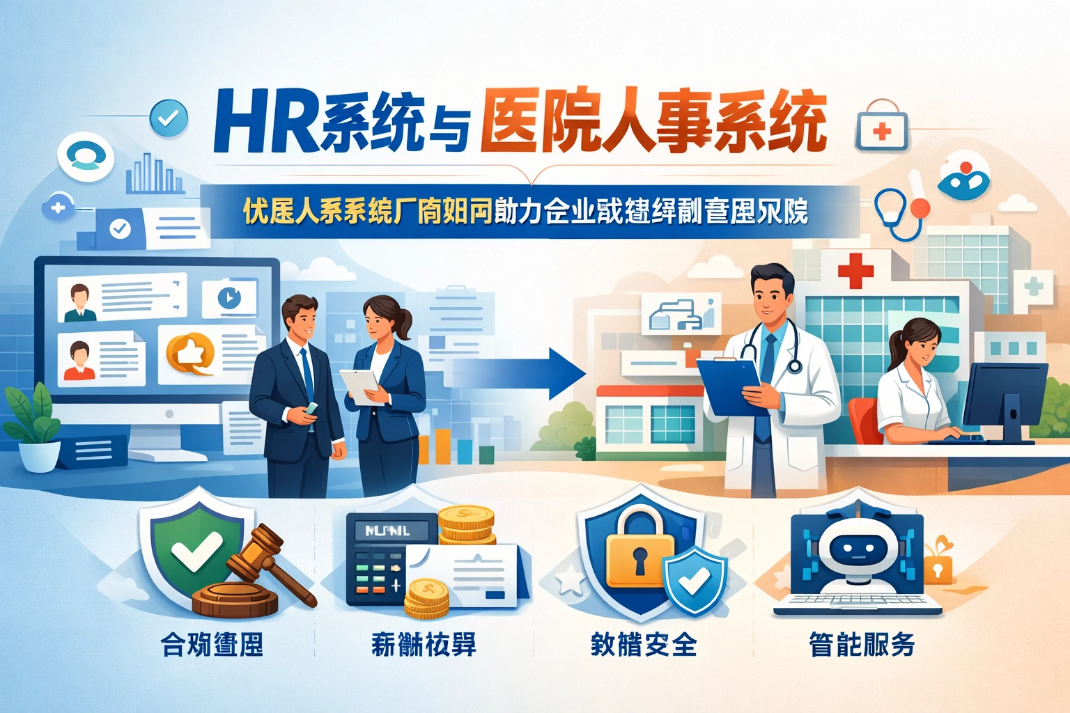 HR系统与医院人事系统：优质人事系统厂商如何助力企业规避薪酬管理风险