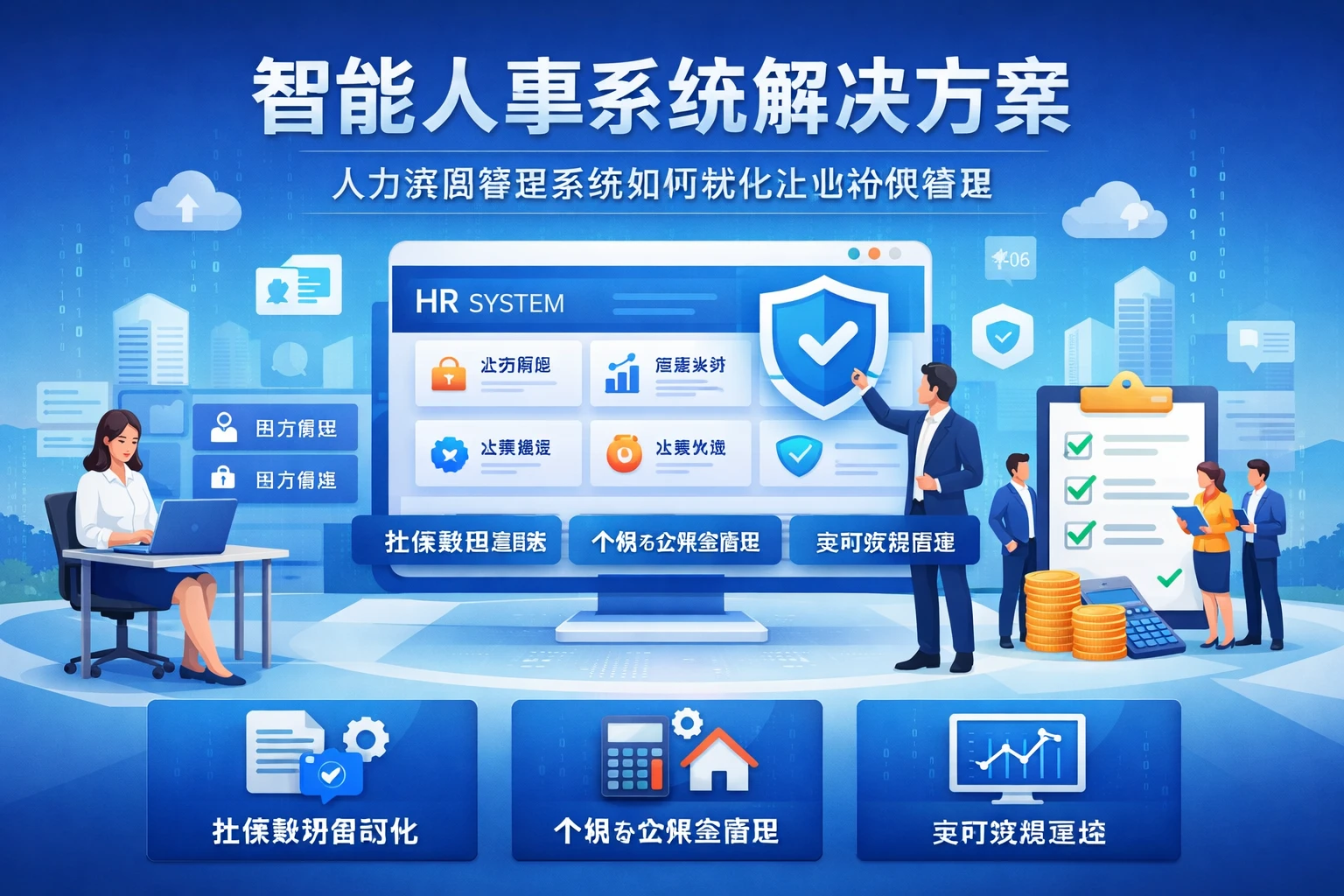 智能人事系统解决方案:人力资源管理系统如何优化企业社保管理