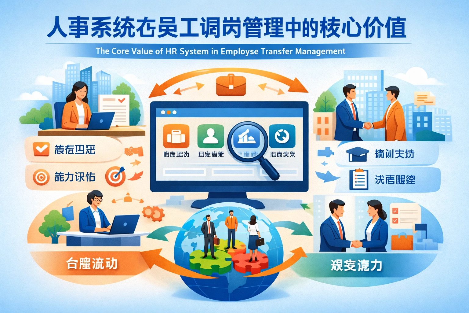人事系统在员工调岗管理中的核心价值