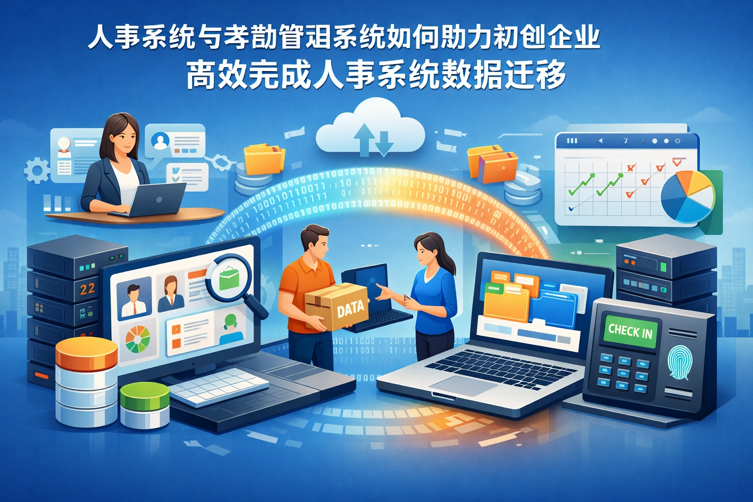 人事系统与考勤管理系统如何助力初创企业高效完成人事系统数据迁移