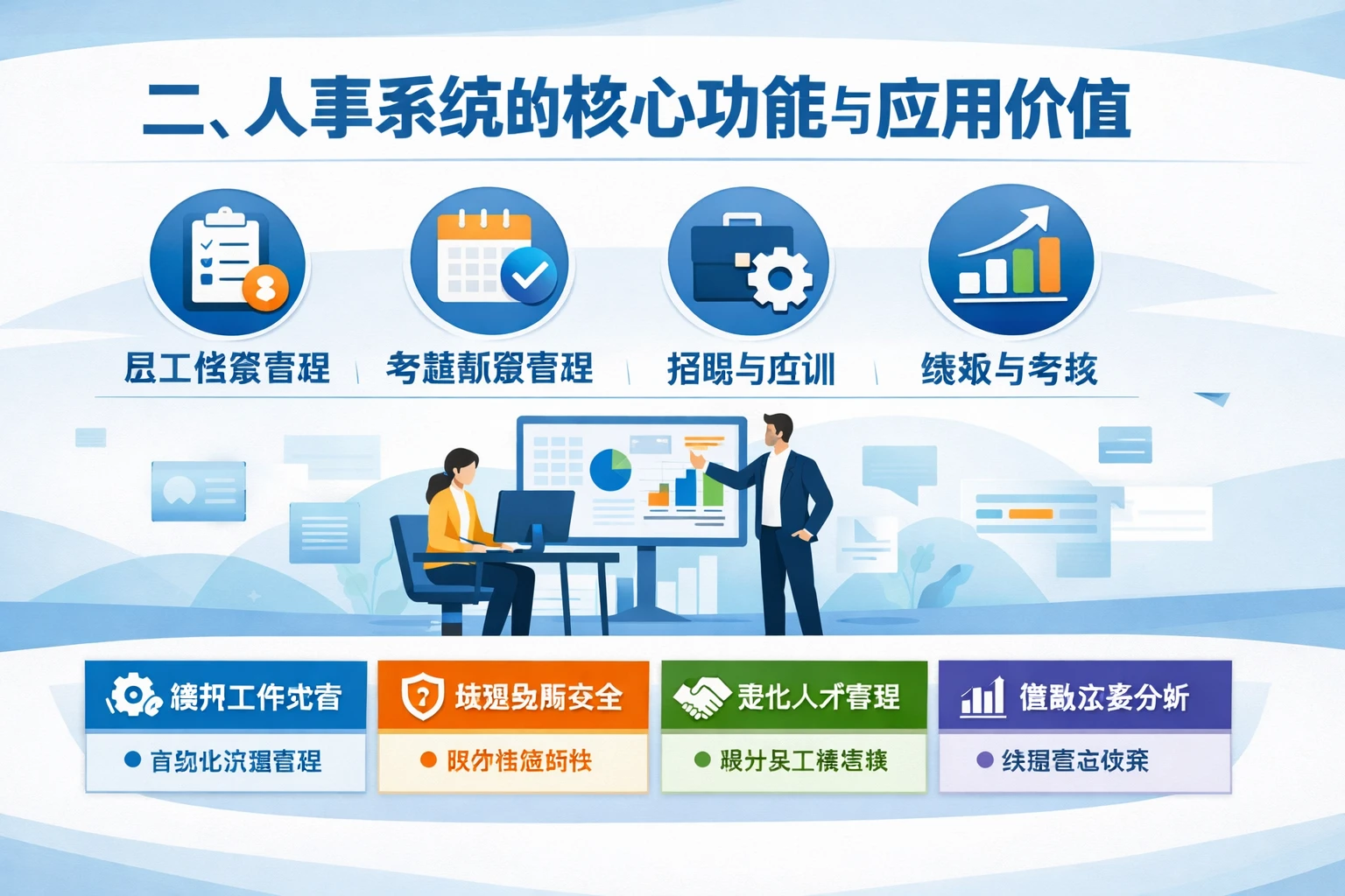 二、人事系统的核心功能与应用价值