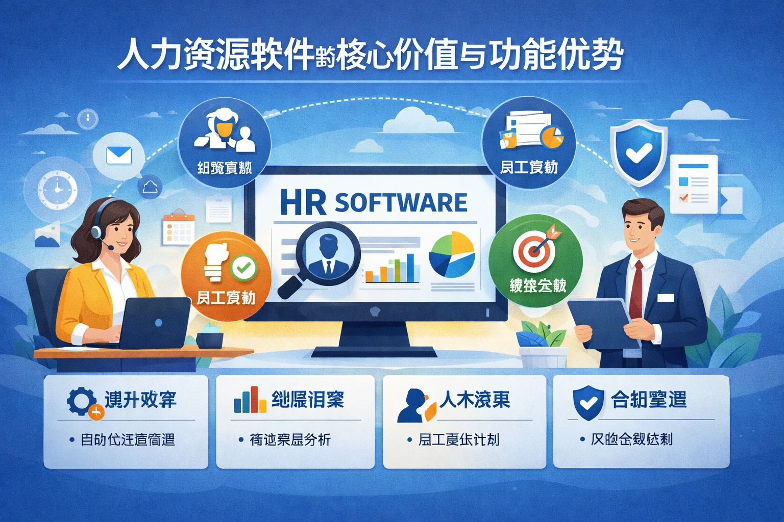 人力资源软件的核心价值与功能优势