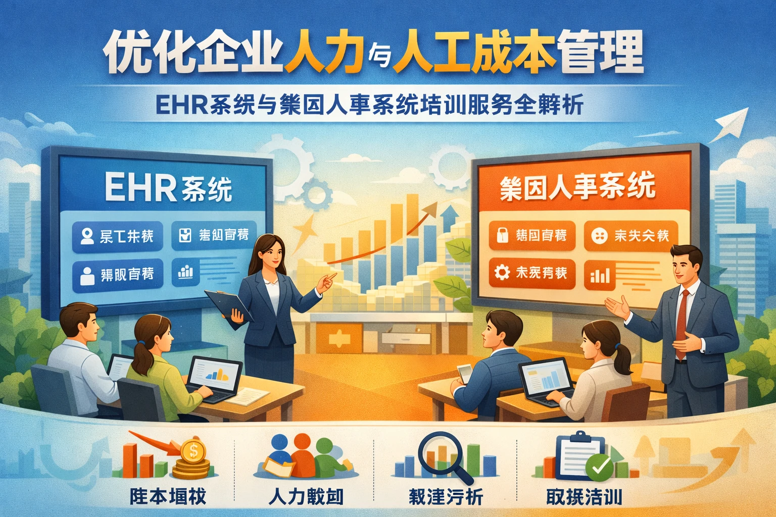 优化企业人力与人工成本管理：EHR系统与集团人事系统培训服务全解析