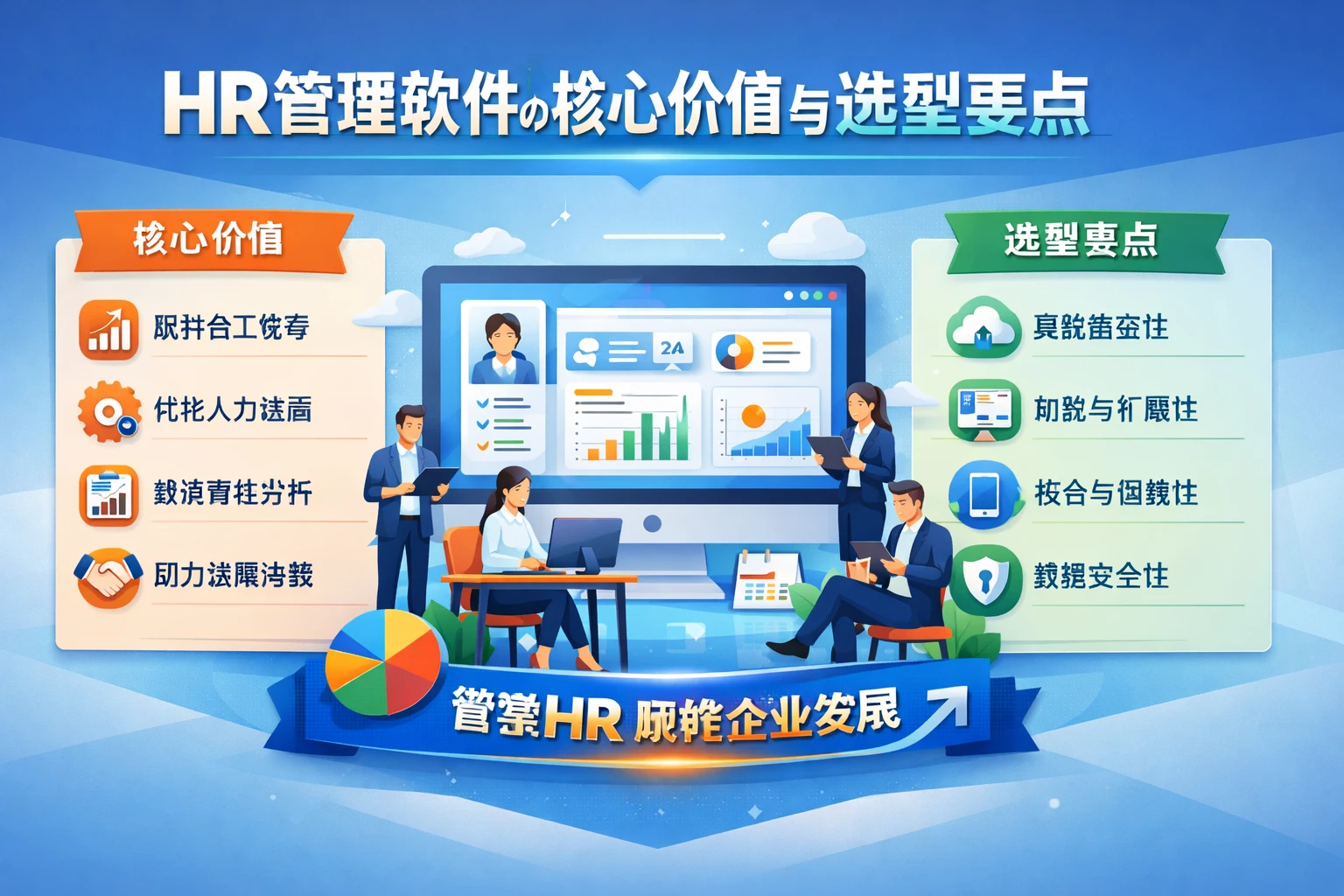 HR管理软件的核心价值与选型要点