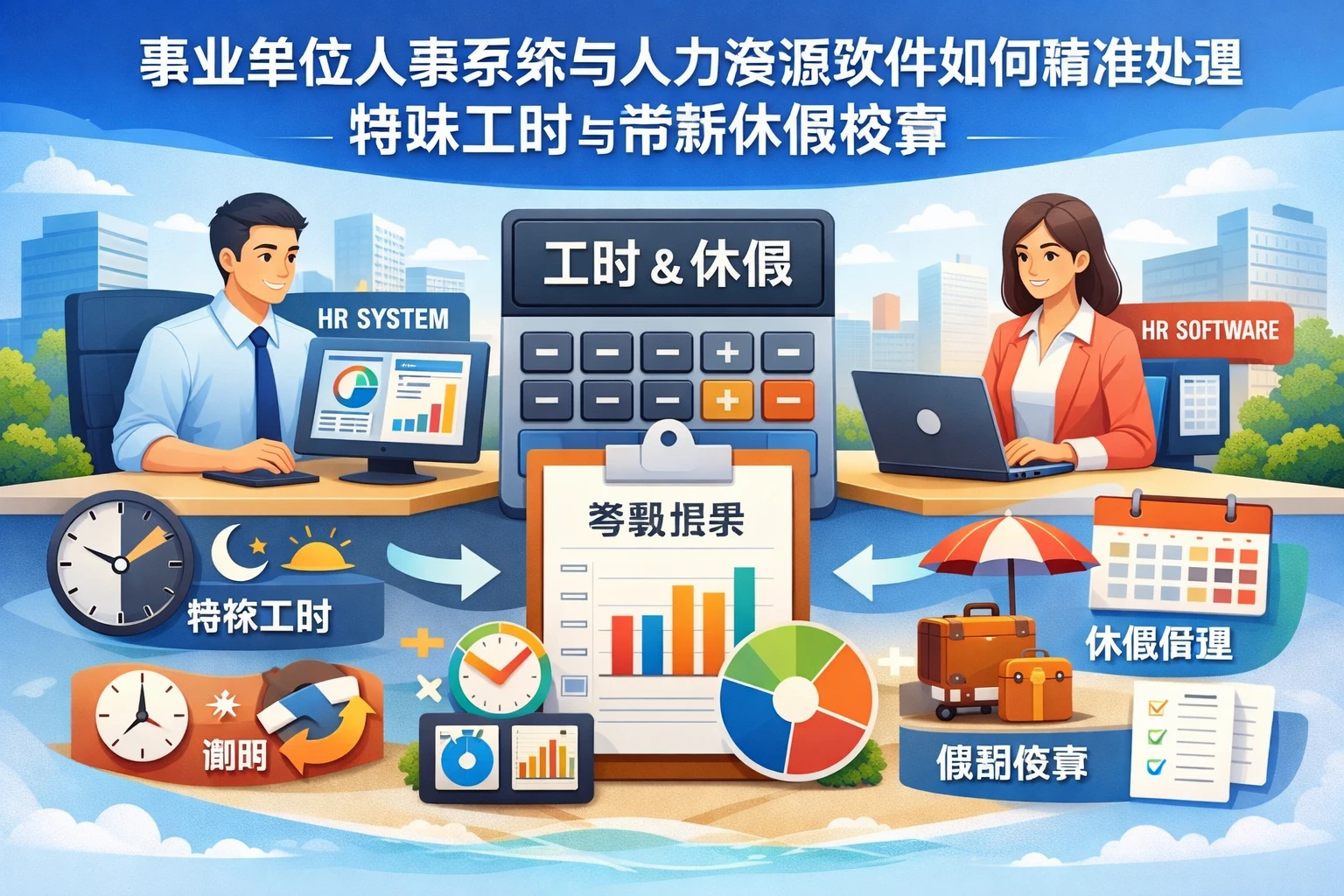 事业单位人事系统与人力资源软件如何精准处理特殊工时与带薪休假核算
