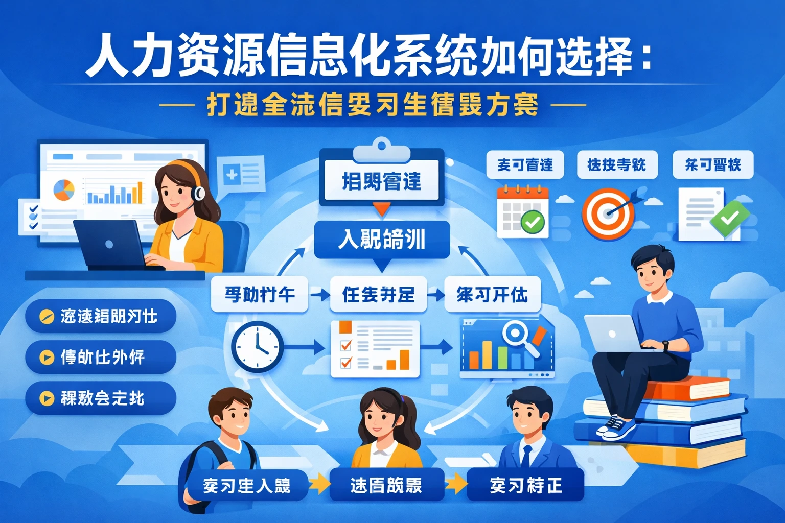 人力资源信息化系统如何选择：打造全流程实习生管理方案