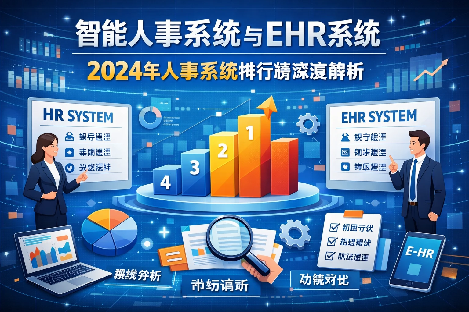 智能人事系统与ehr系统：2024年人事系统排行榜深度解析