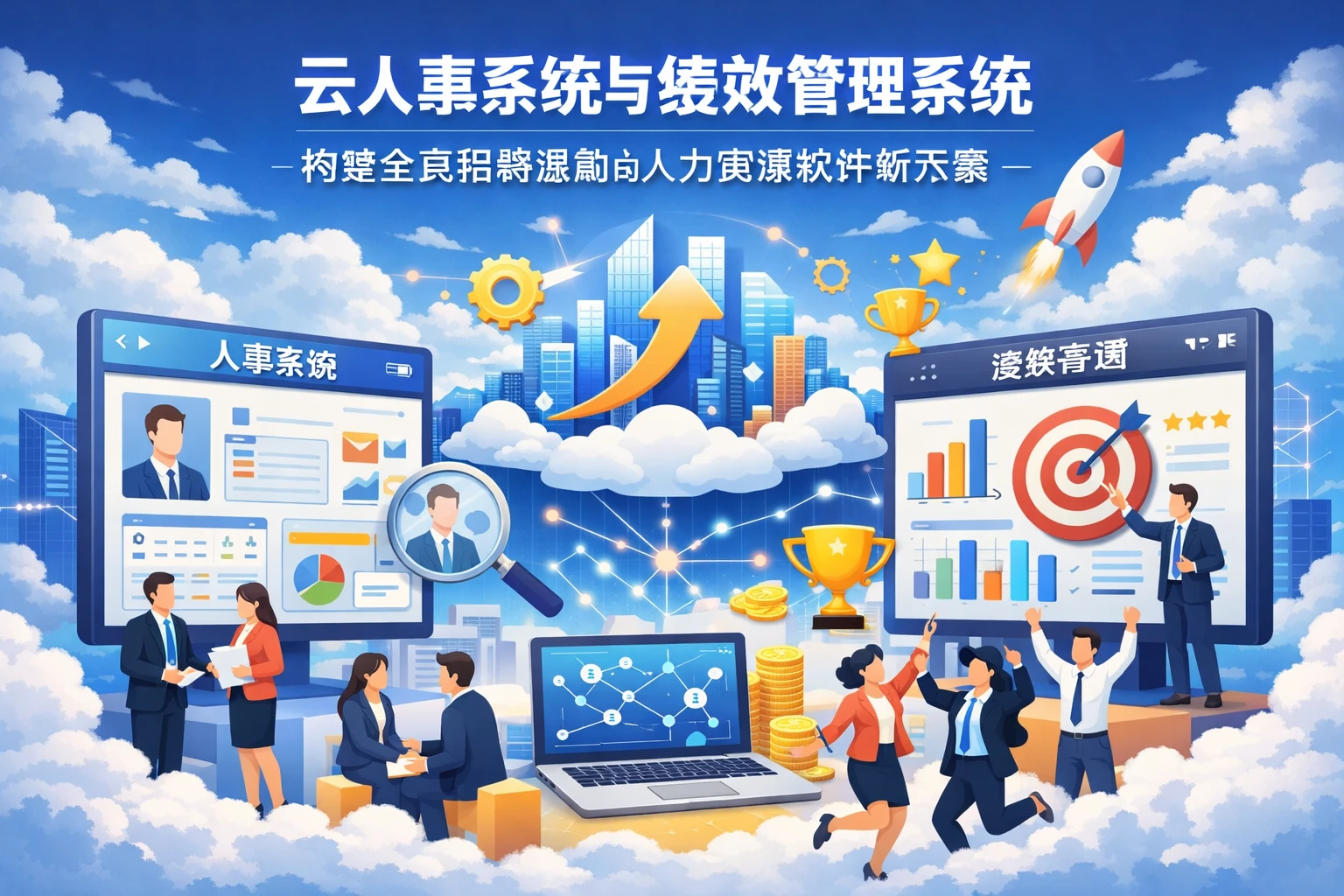 云人事系统与绩效管理系统：构建全员招聘激励的人力资源软件新方案