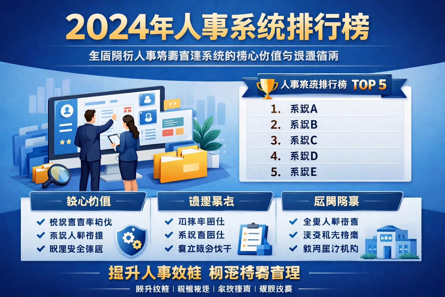 2024年人事系统排行榜：全面解析人事档案管理系统的核心价值与选型指南