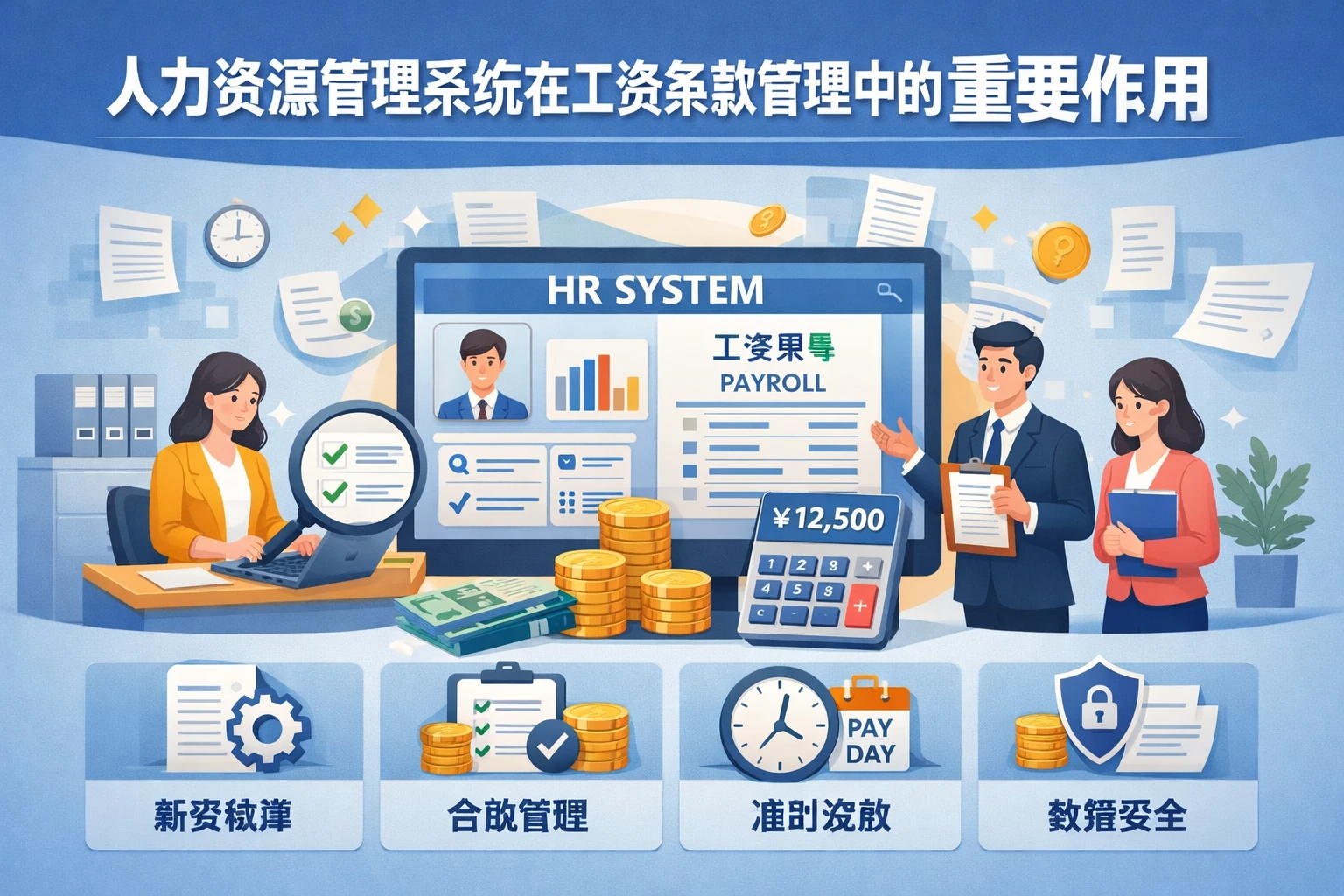 人力资源管理系统在工资条款管理中的重要作用