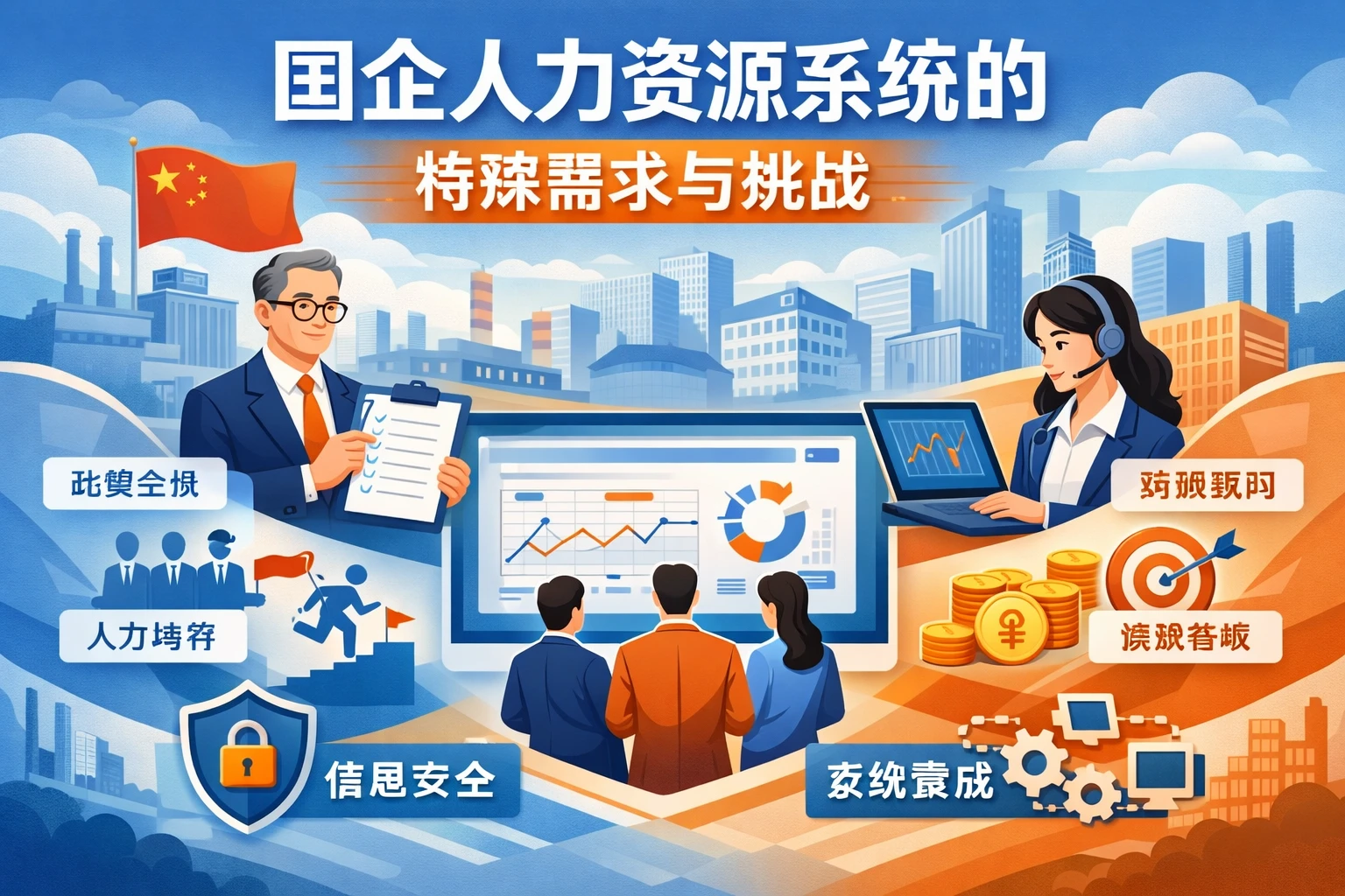 国企人力资源系统的特殊需求与挑战