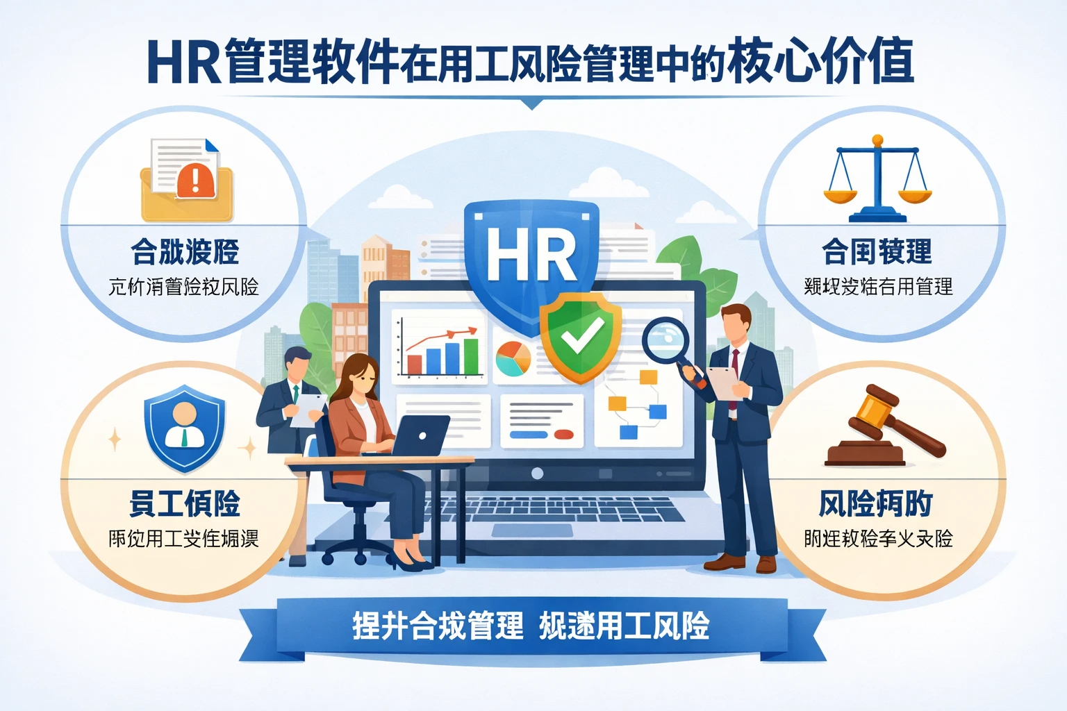 HR管理软件在用工风险管理中的核心价值