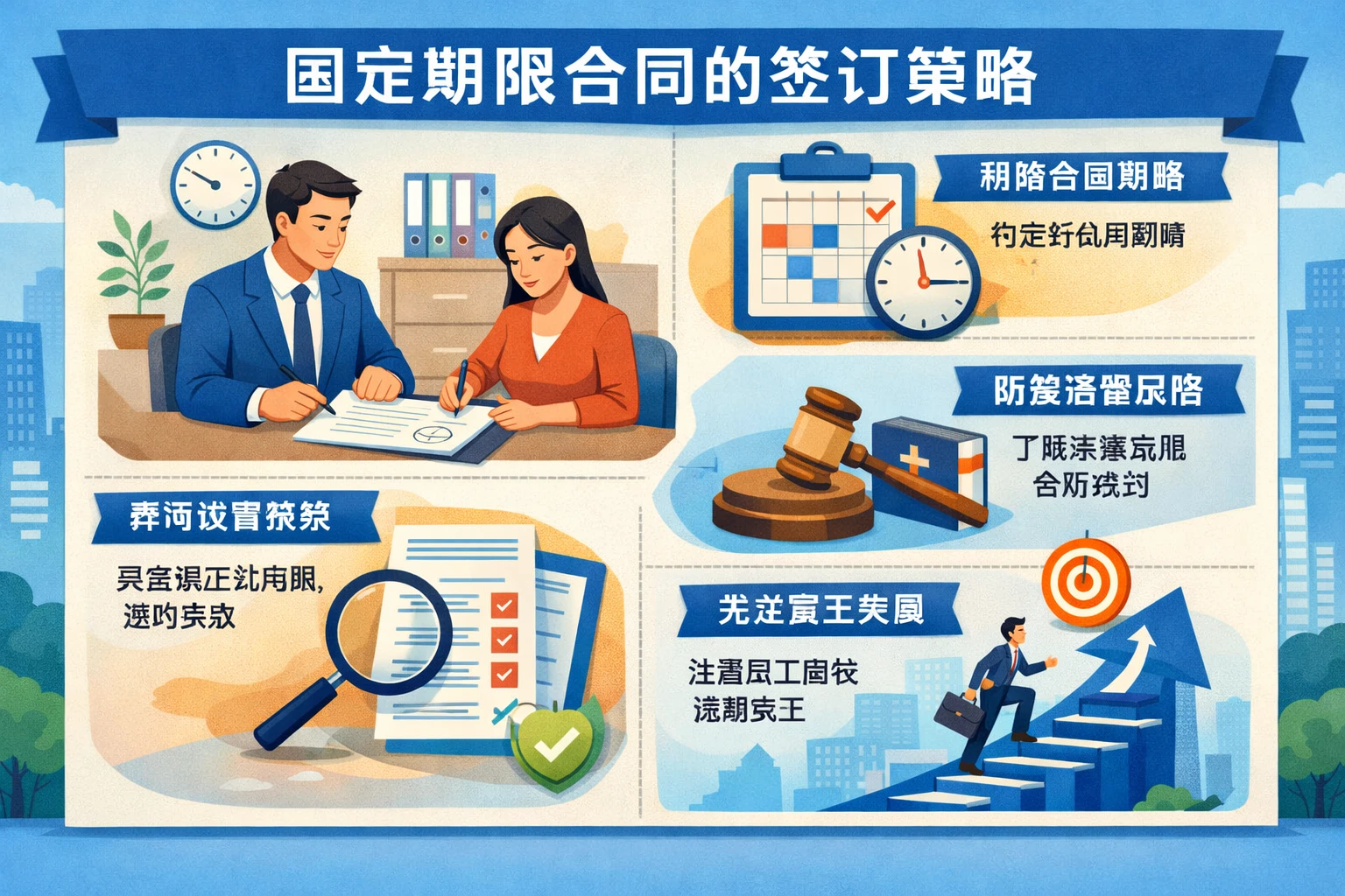 固定期限合同的签订策略