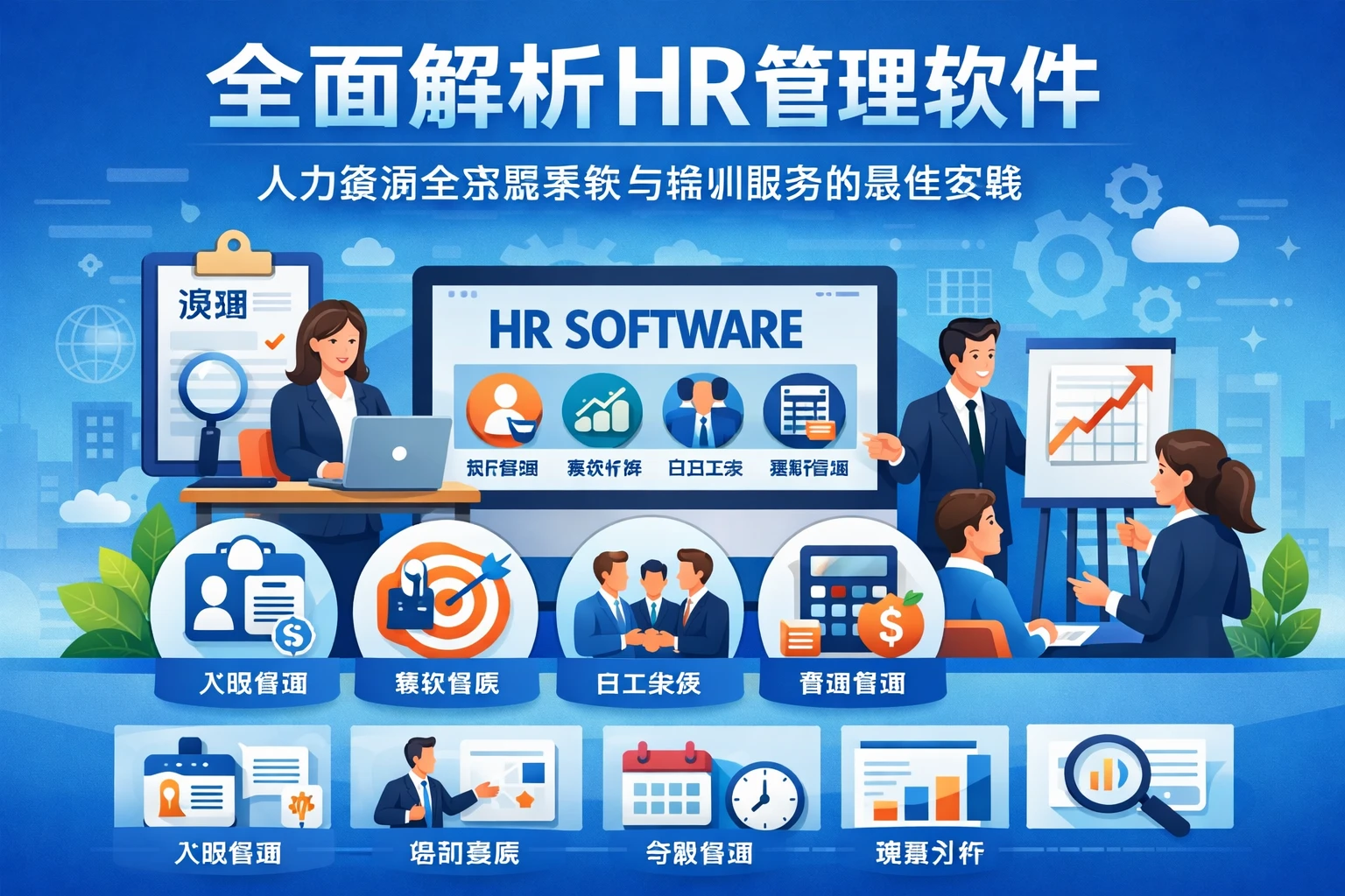 全面解析HR管理软件：人力资源全流程系统与培训服务的最佳实践