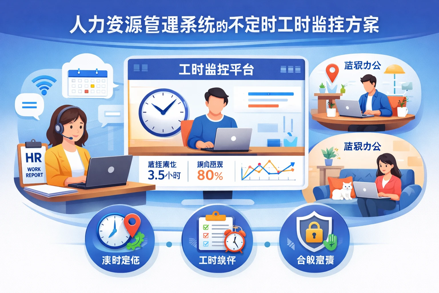 人力资源管理系统的不定时工时监控方案