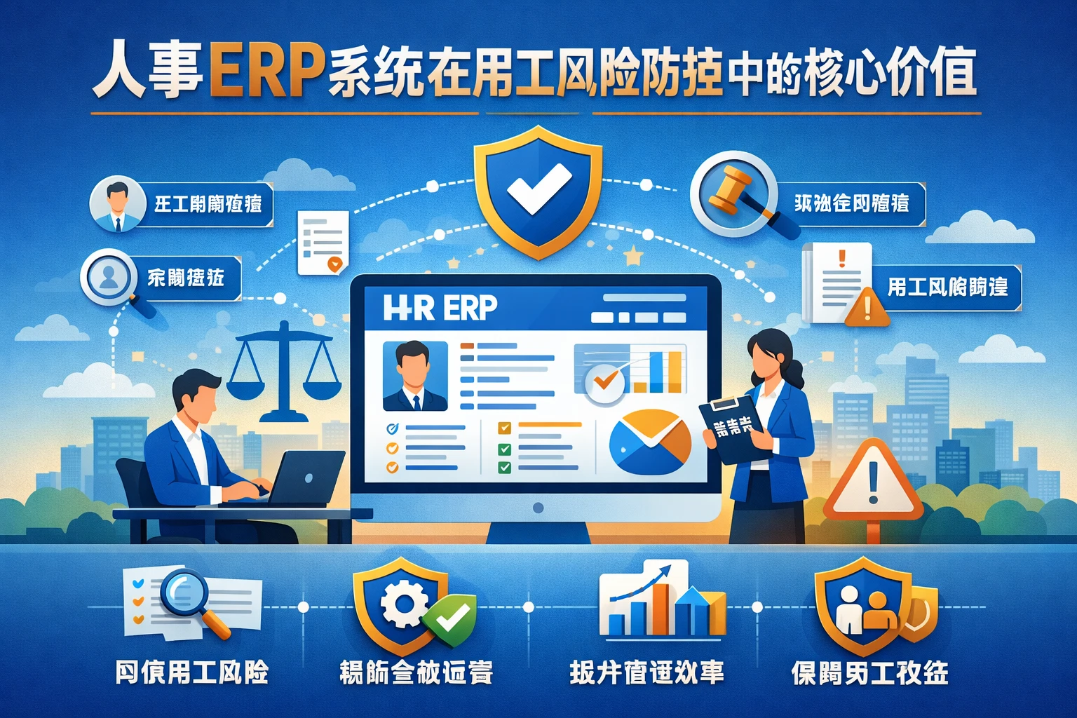 人事ERP系统在用工风险防控中的核心价值