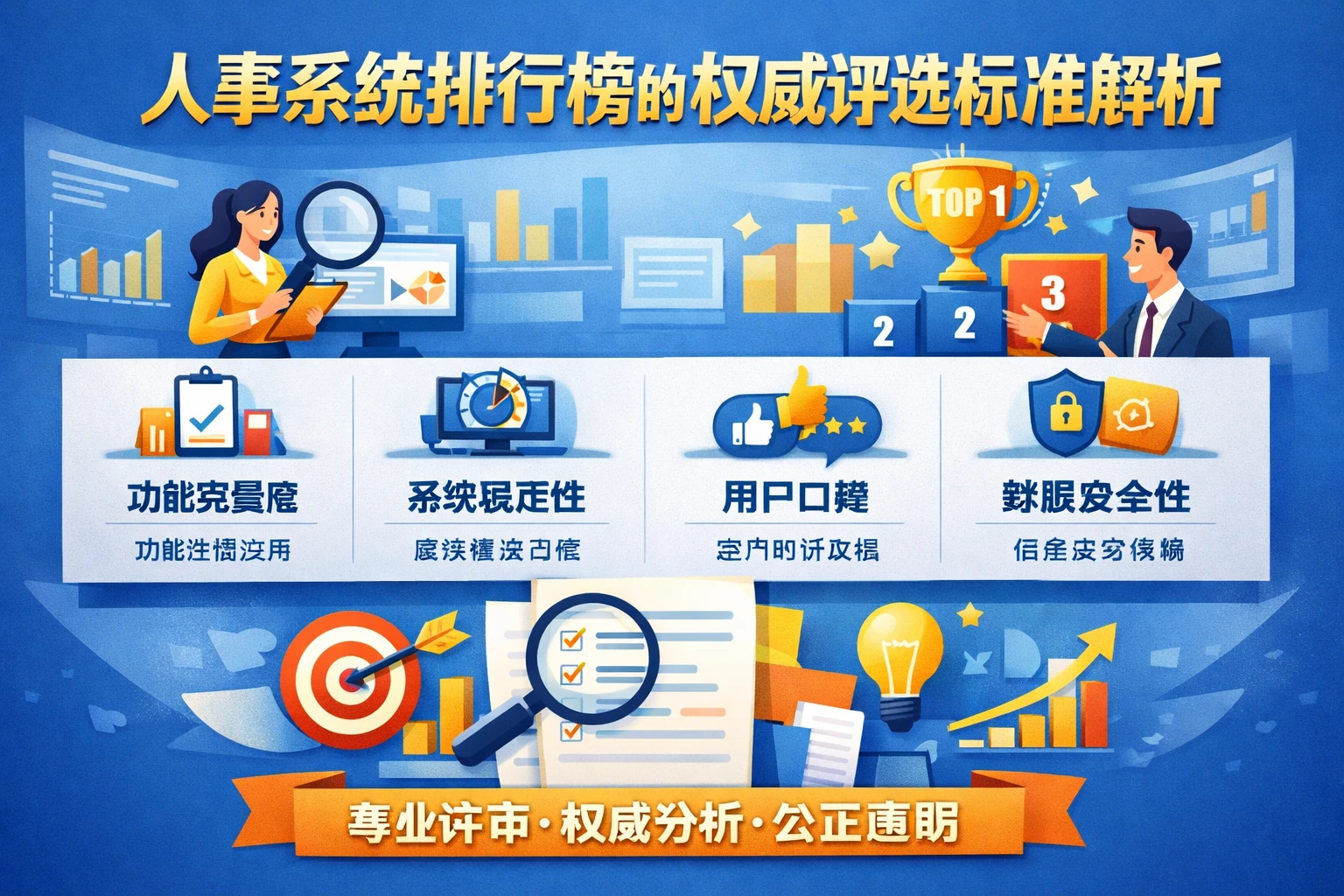 人事系统排行榜的权威评选标准解析