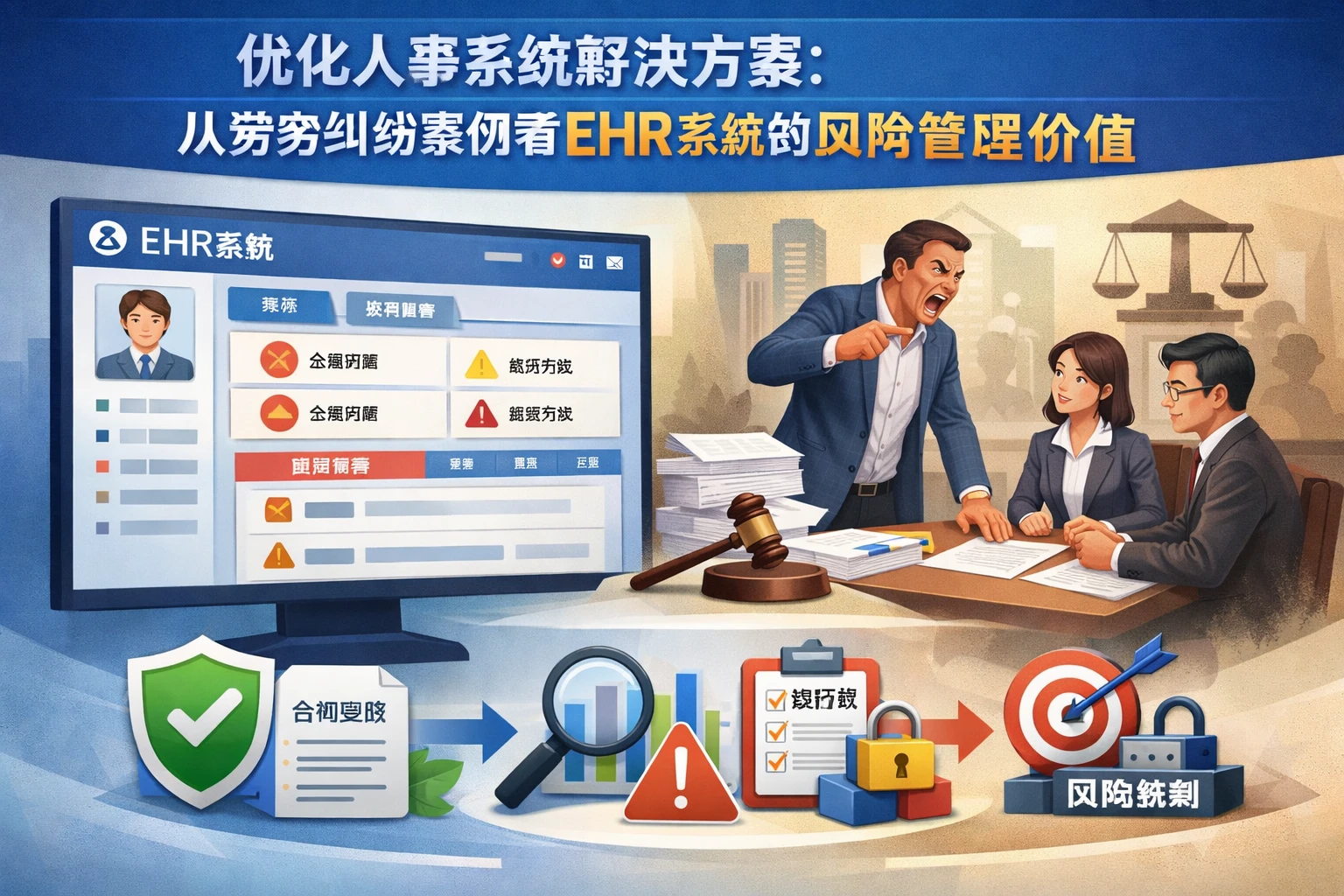 优化人事系统解决方案：从劳务纠纷案例看EHR系统的风险管理价值
