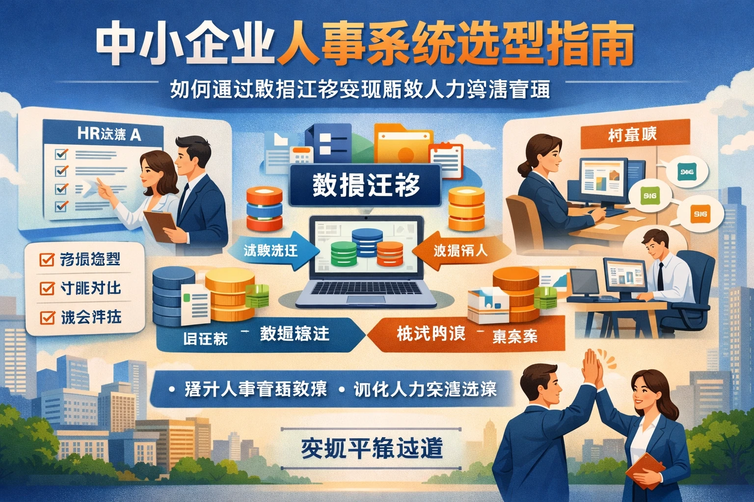 中小企业人事系统选型指南：如何通过数据迁移实现高效人力资源管理