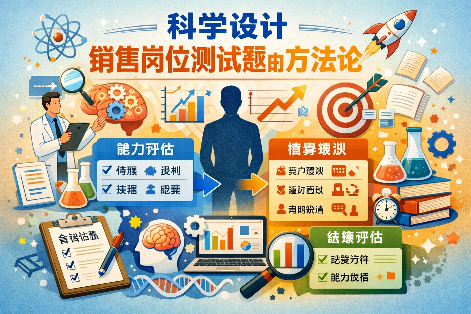 科学设计销售岗位测试题的方法论