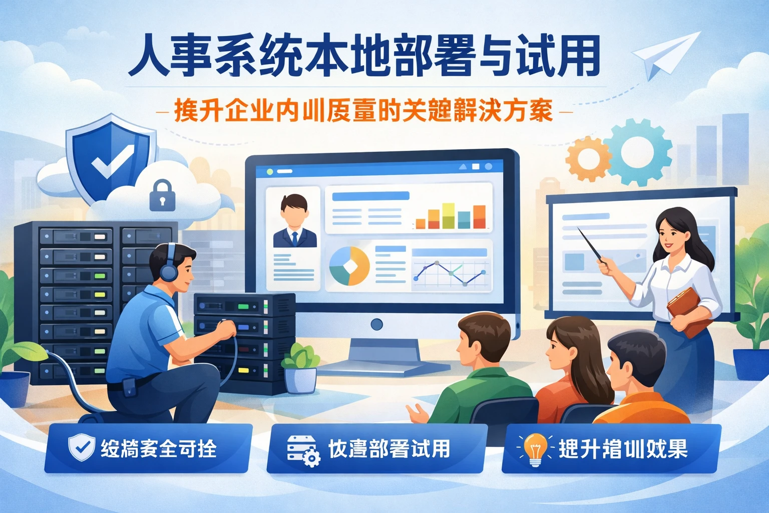 人事系统本地部署与试用：提升企业内训质量的关键解决方案