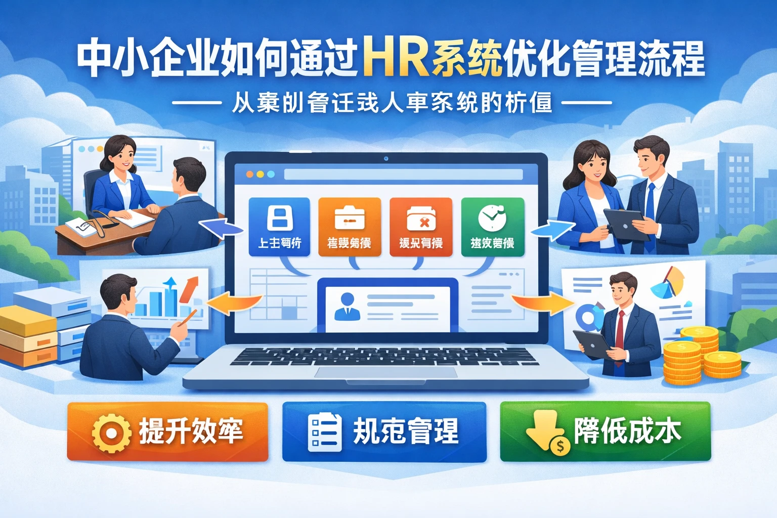 中小企业如何通过HR系统优化管理流程——从案例看在线人事系统的价值