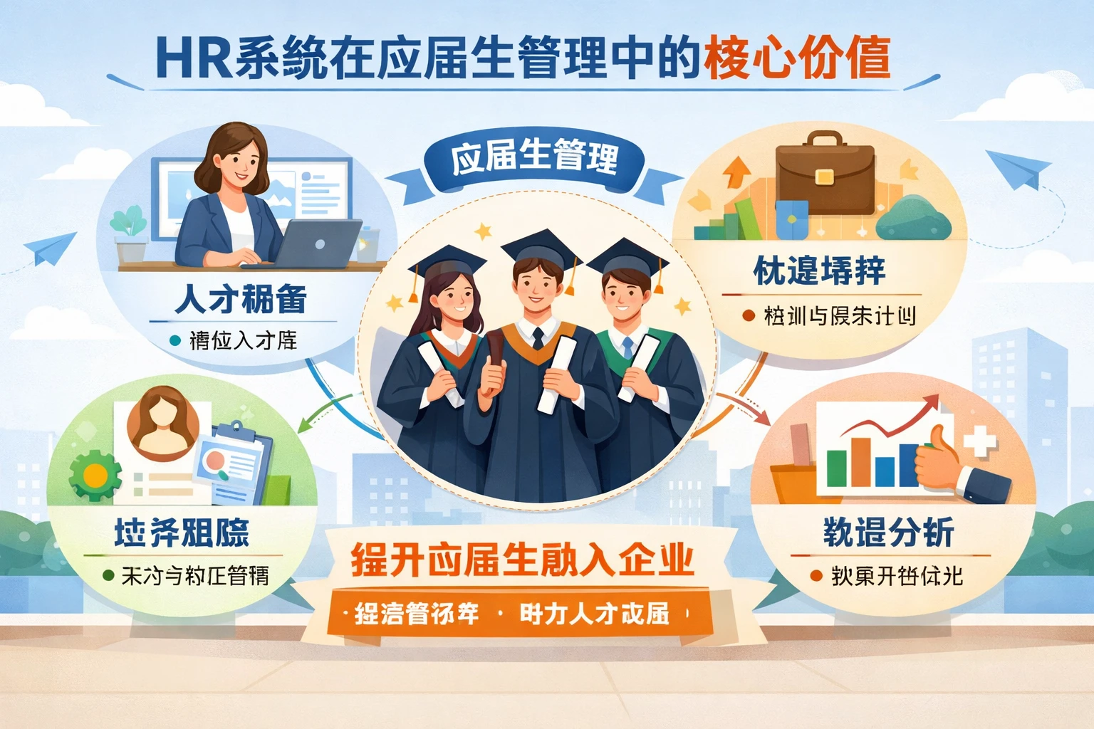 HR系统在应届生管理中的核心价值