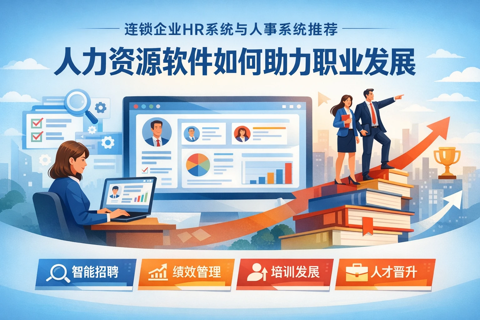 连锁企业HR系统与人事系统推荐：人力资源软件如何助力职业发展