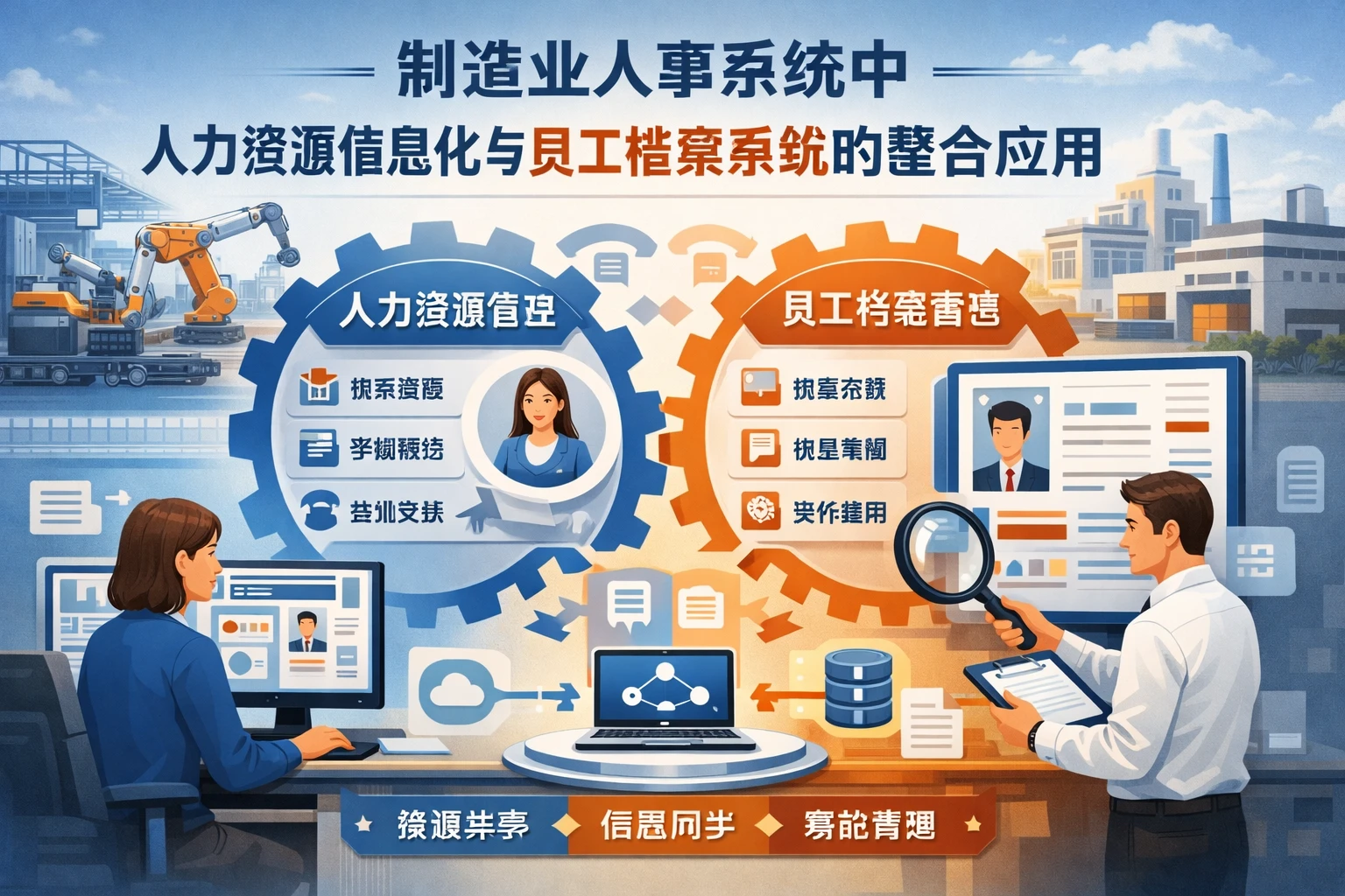 制造业人事系统中人力资源信息化与员工档案系统的整合应用