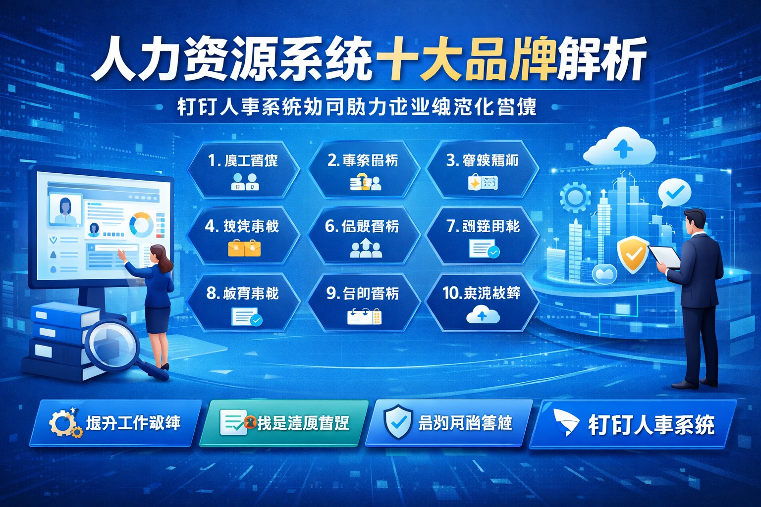 人力资源系统十大品牌解析：钉钉人事系统如何助力企业规范化管理