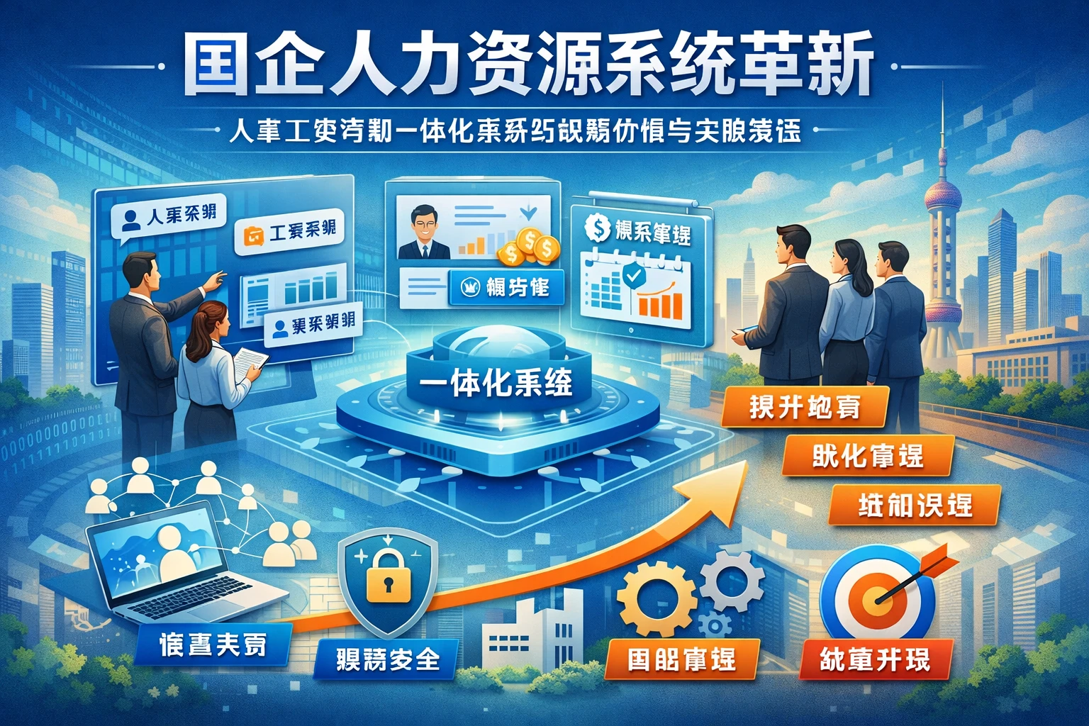 国企人力资源系统革新：人事工资考勤一体化系统的战略价值与实践路径