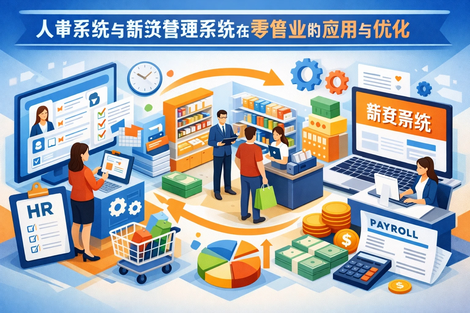 人事系统与薪资管理系统在零售业的应用与优化
