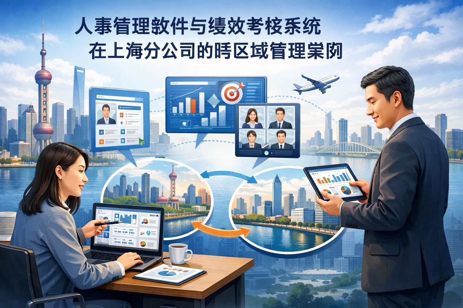 人事管理软件与绩效考核系统在上海分公司的跨区域管理案例